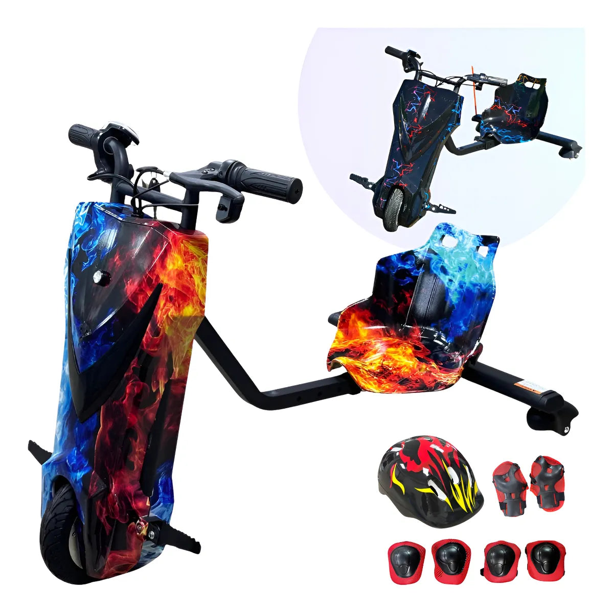 Triciclo Drift Eletrico 250w