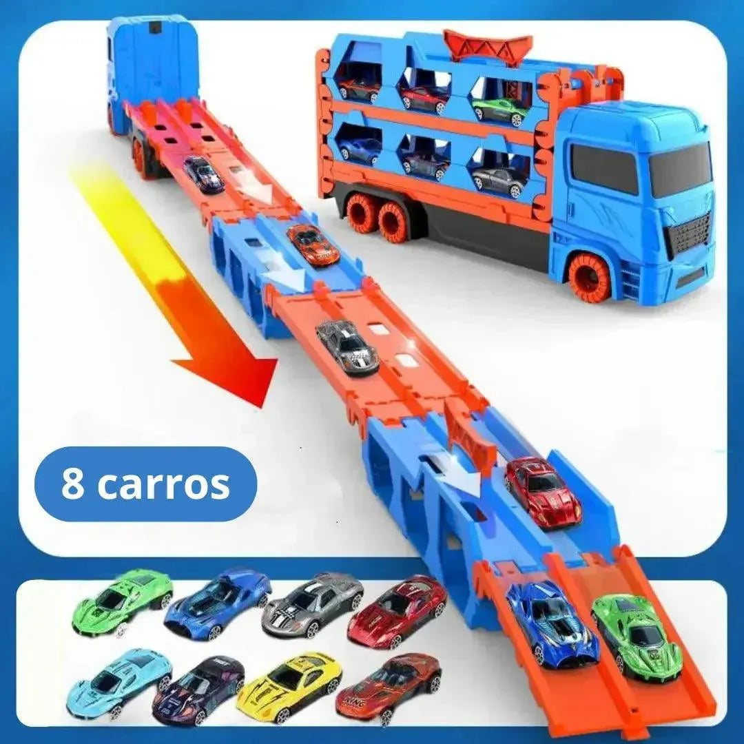 Caminhão Grande com Pista Dobrável