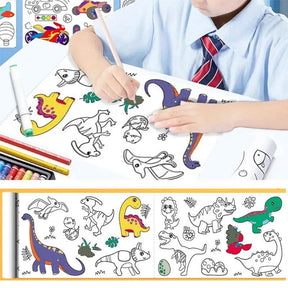 Bobina Criativa de Desenhos (3 Metros de Muitos Desenhos)
