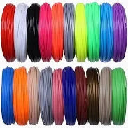 Refil Caneta 3D Filamentos 100 m - 20 cores 5 m de cada